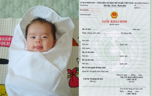 Birth registration together with inter-country parent and child recognition registration