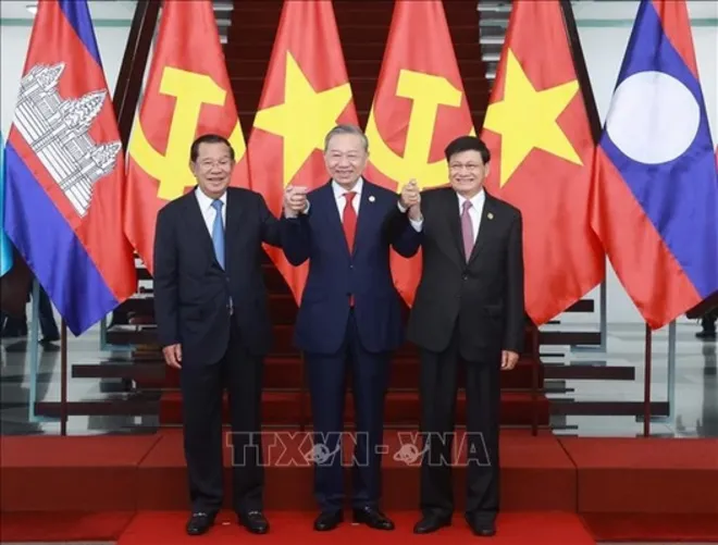 Vietnam, Laos, Cambodia fortify ties in new development phase