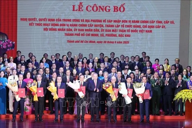 Party chief attends launch of new Ho Chi Minh City
