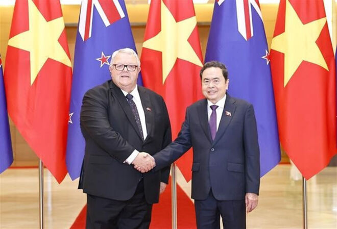 Vietnamese, New Zealand top legislators hold talks in Hanoi