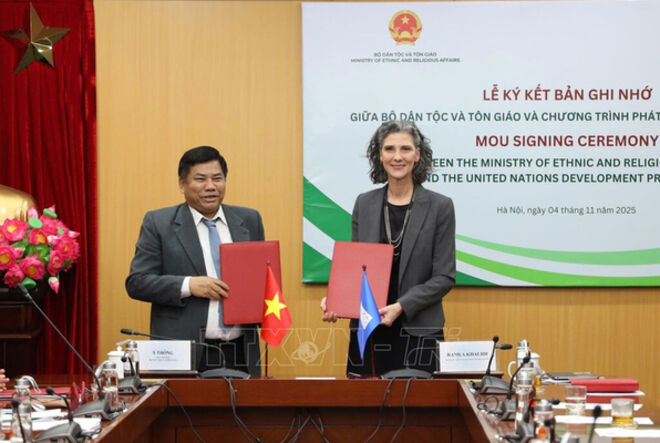 Vietnam, UNDP boost international cooperation on ethnic affairs