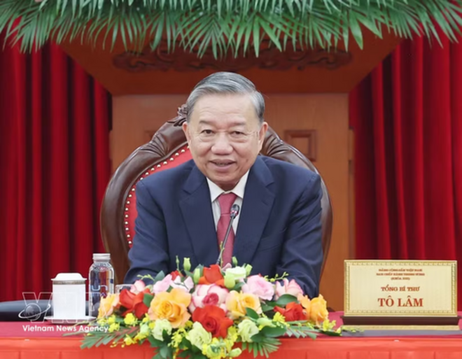 Promoting traditional friendship, enhancing strategic connectivity between Vietnam and China: Top leader