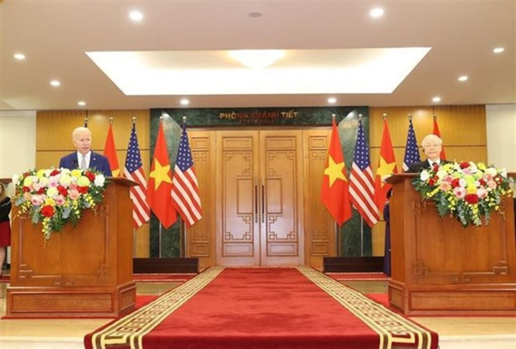 Vietnam, US Establish Comprehensive Strategic Partnership For Peace ...