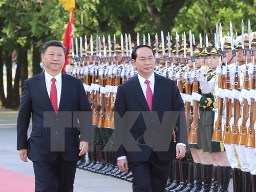 Vietnam China issue joint statement