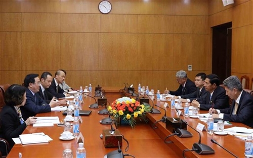 Myanmars USDP delegation visits Vietnam