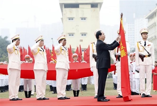 President Tran Dai Quang and the cause of protection of security social order