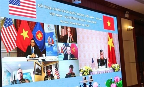 Vietnam-US defense policy dialogue held online