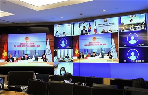 Vietnam chairs online meeting of IPUs ASEAN3 group
