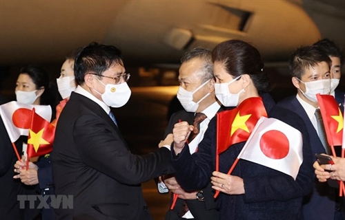 PM arrives in Tokyo beginning official visit to Japan