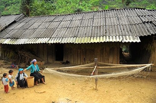 Flax growing and linen weaving - traditional craft of the Hmong