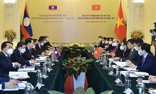 Vietnam Laos discuss border work plan more collaboration
