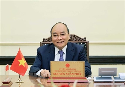Vietnamese Indonesian Presidents commend progress in bilateral ties