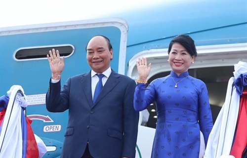 President Nguyen Xuan Phuc concludes Laos visit