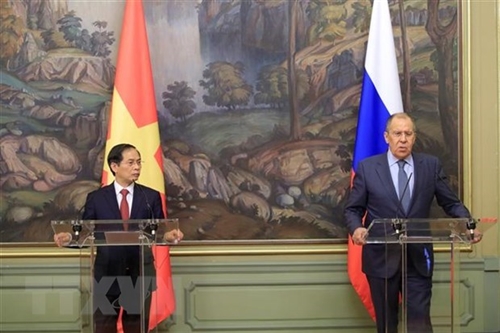 Russian media highlight Vietnamese FMs visit