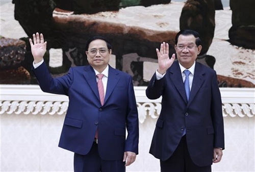 Vietnam Cambodia issue joint statement