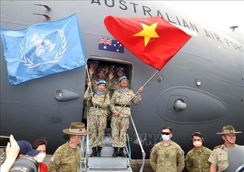 Vietnamese personnel at UN peacekeeping missions leave good impression
