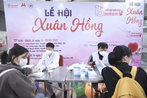 15th Red Spring festival collects 8600 blood units