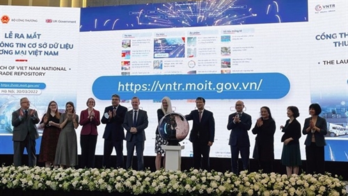 Vietnam National Trade Repository officially launched