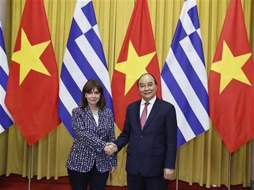 Vietnam Greece seek to further promote multifaceted cooperation