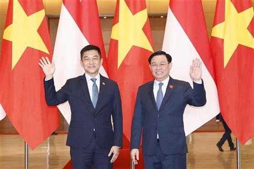 Vietnam Singapore agree to further advance parliamentary relations