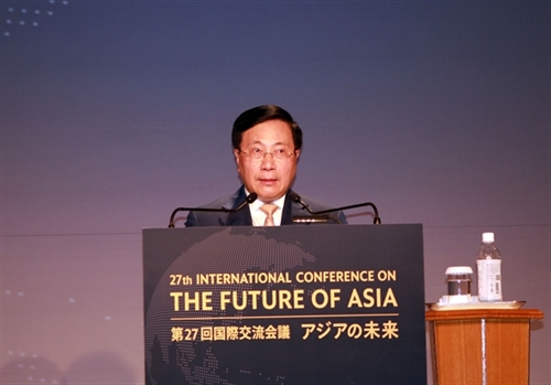 Việt Nam calls for Asia to create peaceful sustainable environment for world prosperity