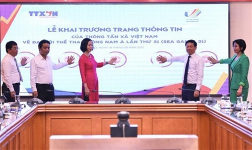 Vietnam News Agency launches special website on SEA Games 31
