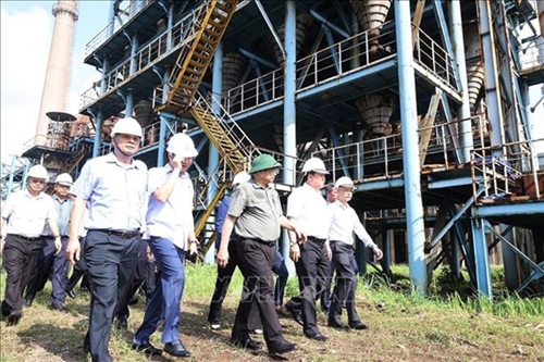 PM inspects stagnant steel project in Thai Nguyen