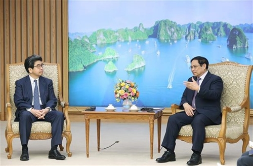 Prime Minister Pham Minh Chinh receives JBIC Governor
