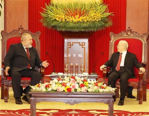 Party General Secretary receives Cuban Prime Minister