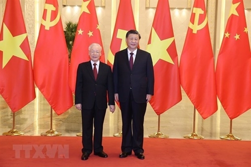 Top Chinese leader sends thank-you letter to Vietnamese Party chief