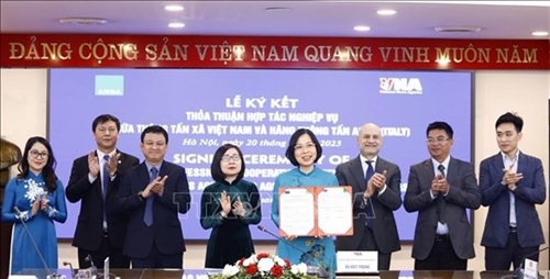 VNA ANSA contribute to Vietnam-Italy relations through information bridge