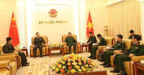 Vietnam China beef up defense ties
