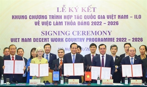 Vietnam ILO sign decent work country program for 2022 - 2026