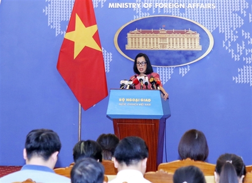 Vietnam reaffirms willingness to peacefully settle South China Sea disputes: Foreign ministry