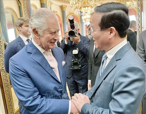 President Vo Van Thuong attends King Charles IIIs coronation